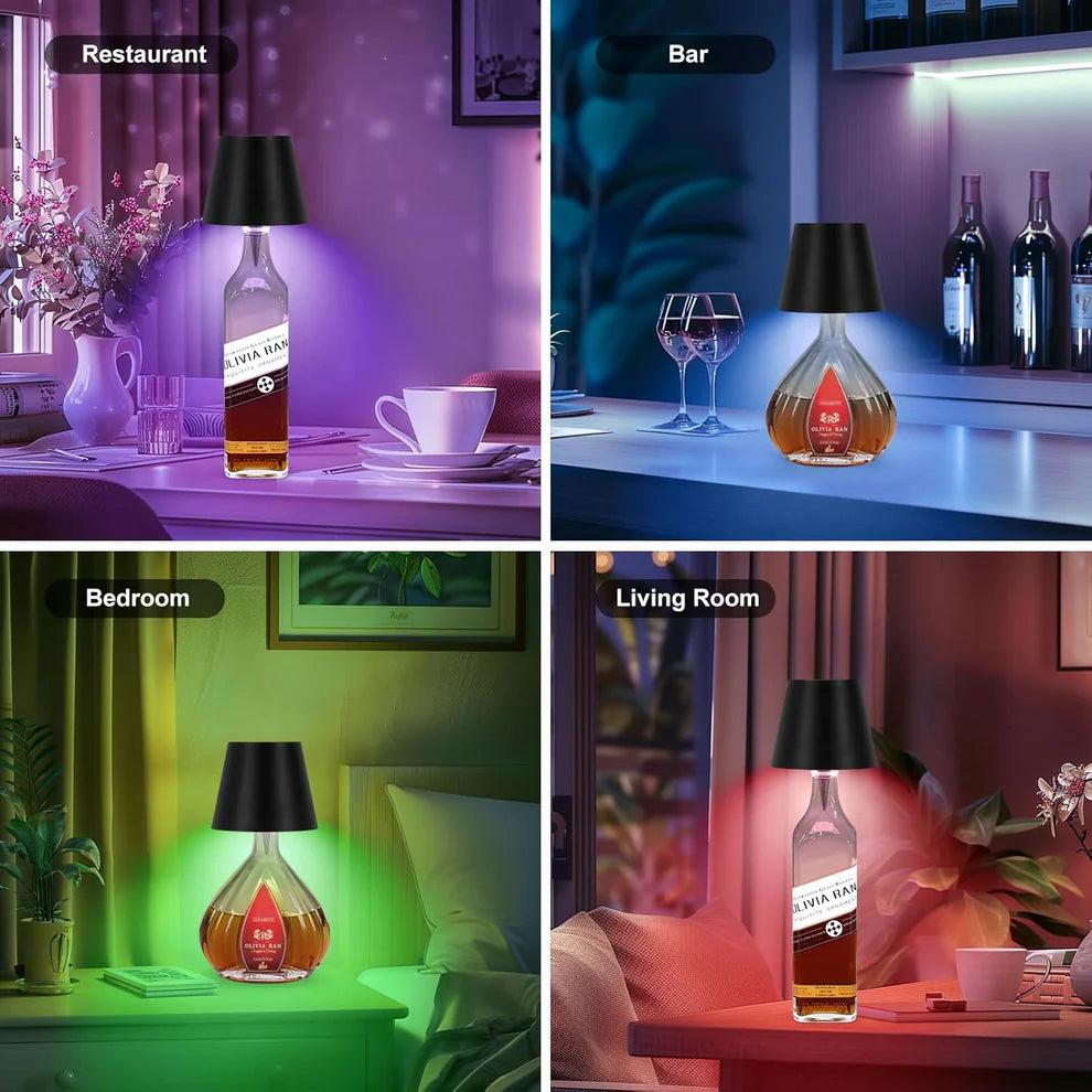 BottleGlow RGB Touch Lamp